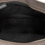 Shoulder Bag Small Cabas ChYc Grey Calfskin Leather