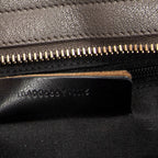 Shoulder Bag Small Cabas ChYc Grey Calfskin Leather