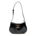 Shoulder Bag Medium Tilly Triomphe Black Smooth Leather