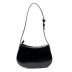 Shoulder Bag Medium Tilly Triomphe Black Smooth Leather