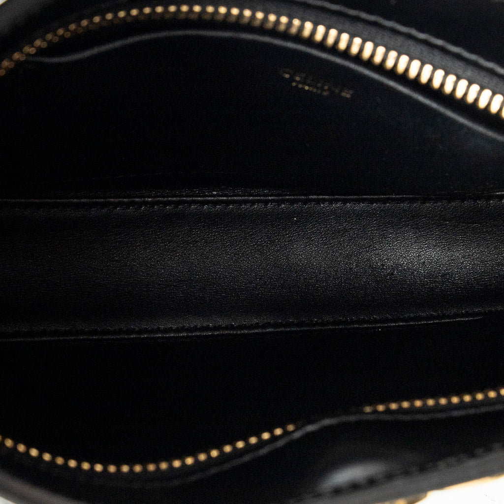 Shoulder Bag Medium Tilly Triomphe Black Smooth Leather