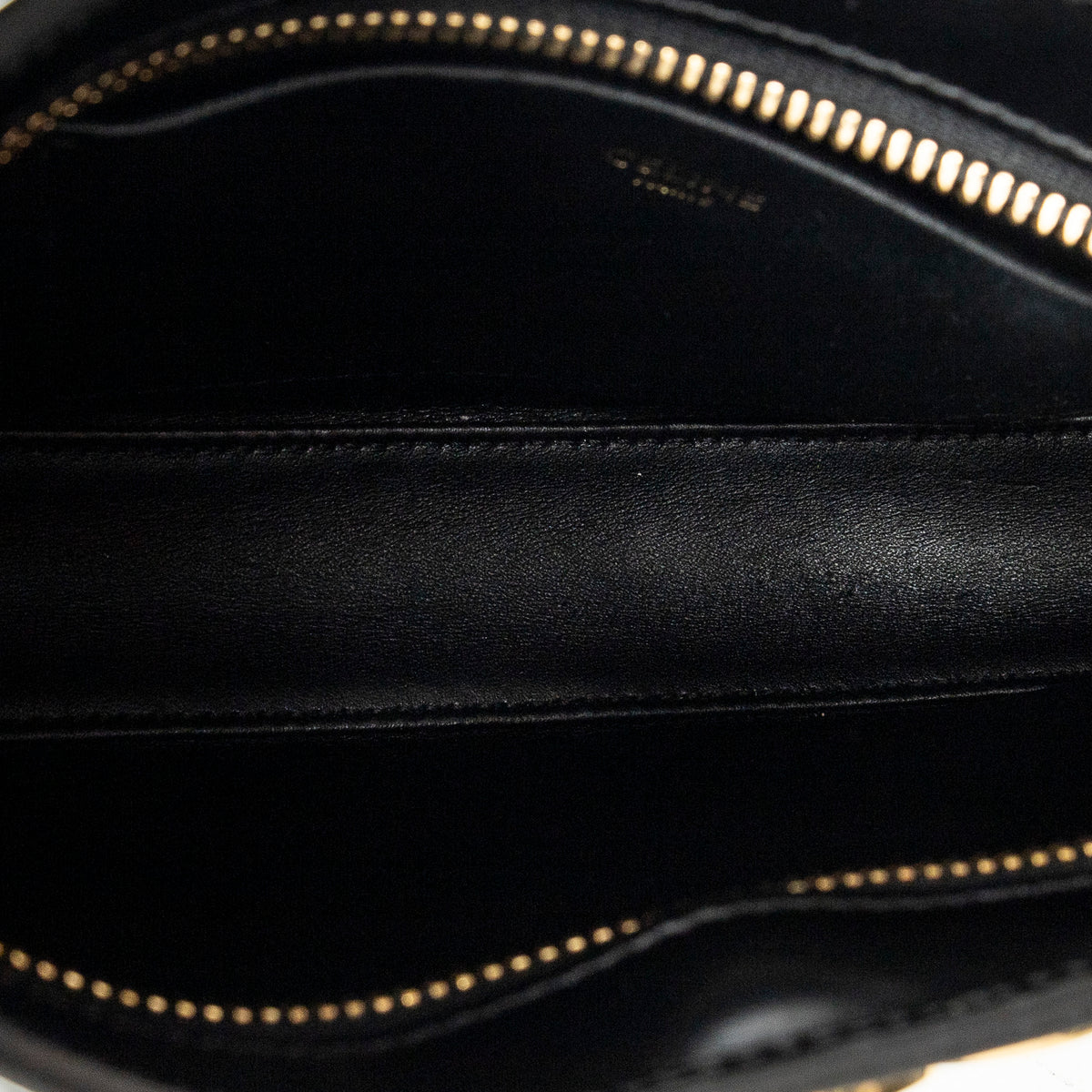 Shoulder Bag Medium Tilly Triomphe Black Smooth Leather