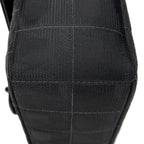 Shoulder Bag New Travel Line Single Flap Black Travel Line Nylon Canvas