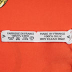 Scarf Scarf Red 100% Twill Silk