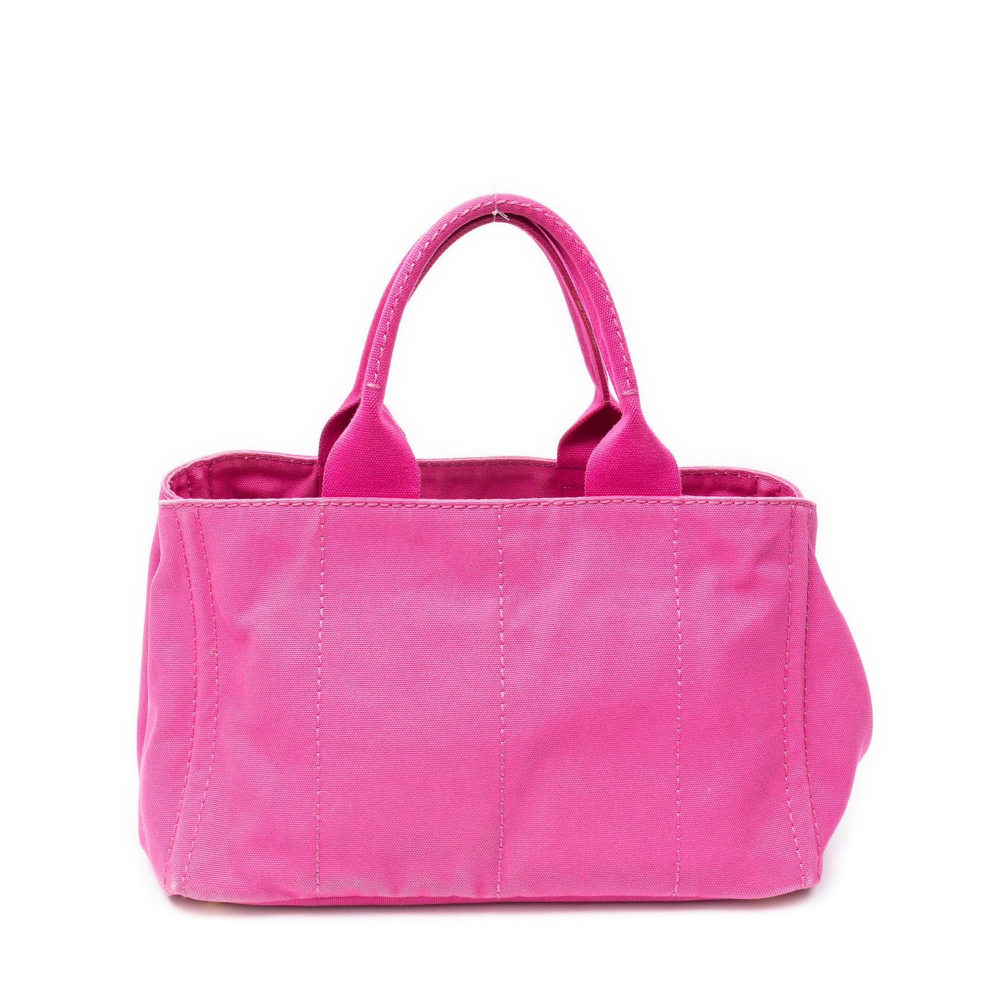 Shoulder Bag Medium Canapa Tote Fuchsia Pink Canapa Canvas