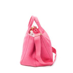 Shoulder Bag Medium Canapa Tote Pink Canapa Canvas