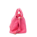 Shoulder Bag Medium Canapa Tote Pink Canapa Canvas