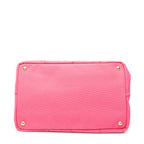 Shoulder Bag Medium Canapa Tote Pink Canapa Canvas