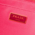 Shoulder Bag Medium Canapa Tote Pink Canapa Canvas