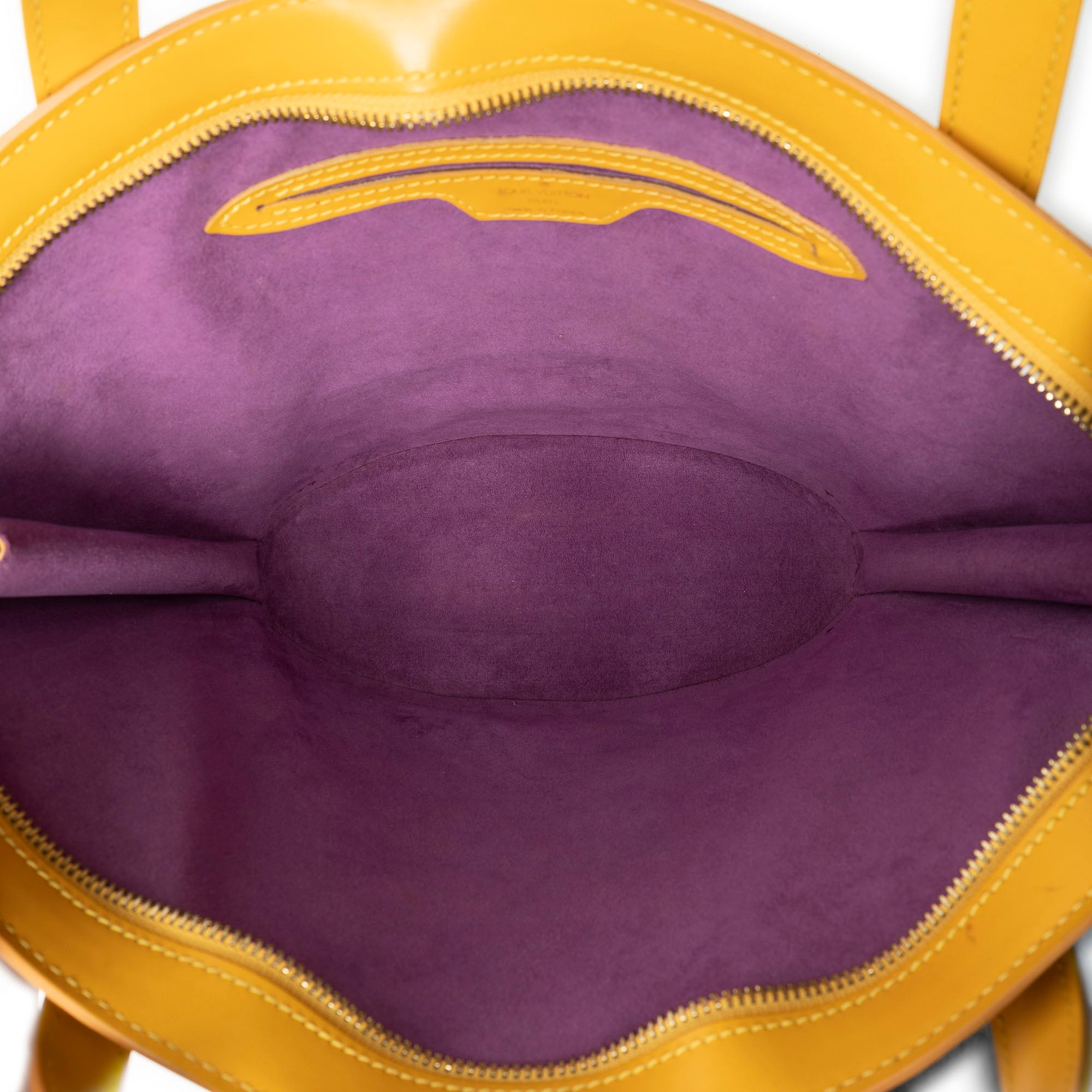 Handbag St-Jacques PM Yellow Epi