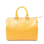 Handbag Speedy 25 Yellow Epi