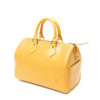 Handbag Speedy 25 Yellow Epi