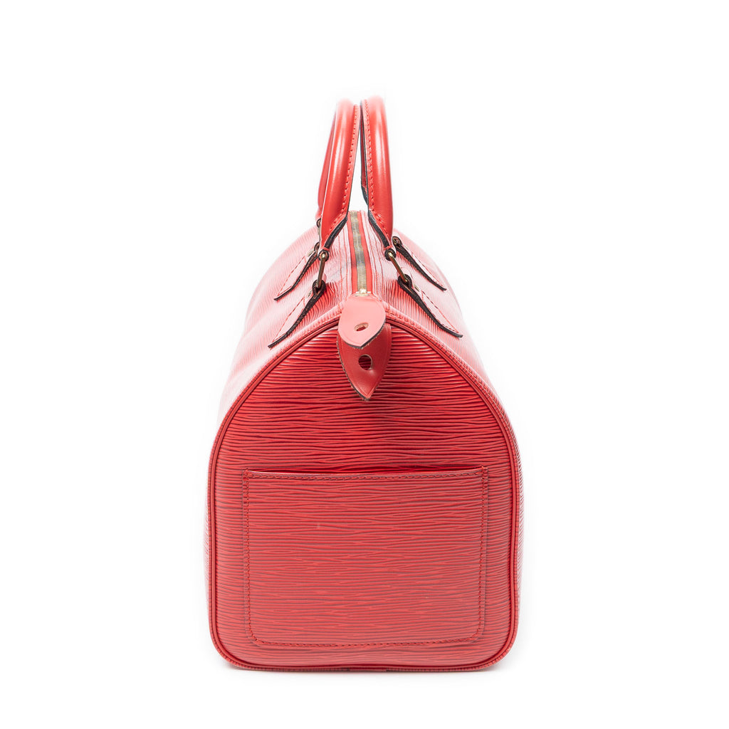 Handbag Speedy 30 Red Epi