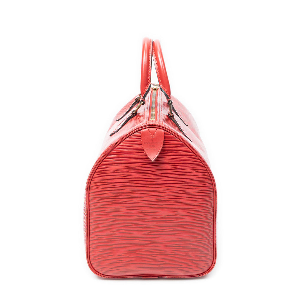 Handbag Speedy 30 Red Epi