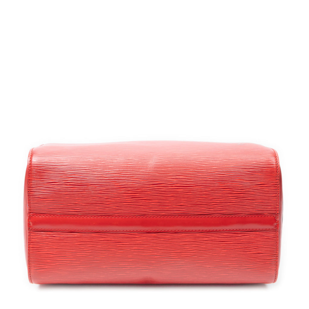 Handbag Speedy 30 Red Epi