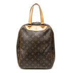 Handbag Excursion Brown Monogram Canvas