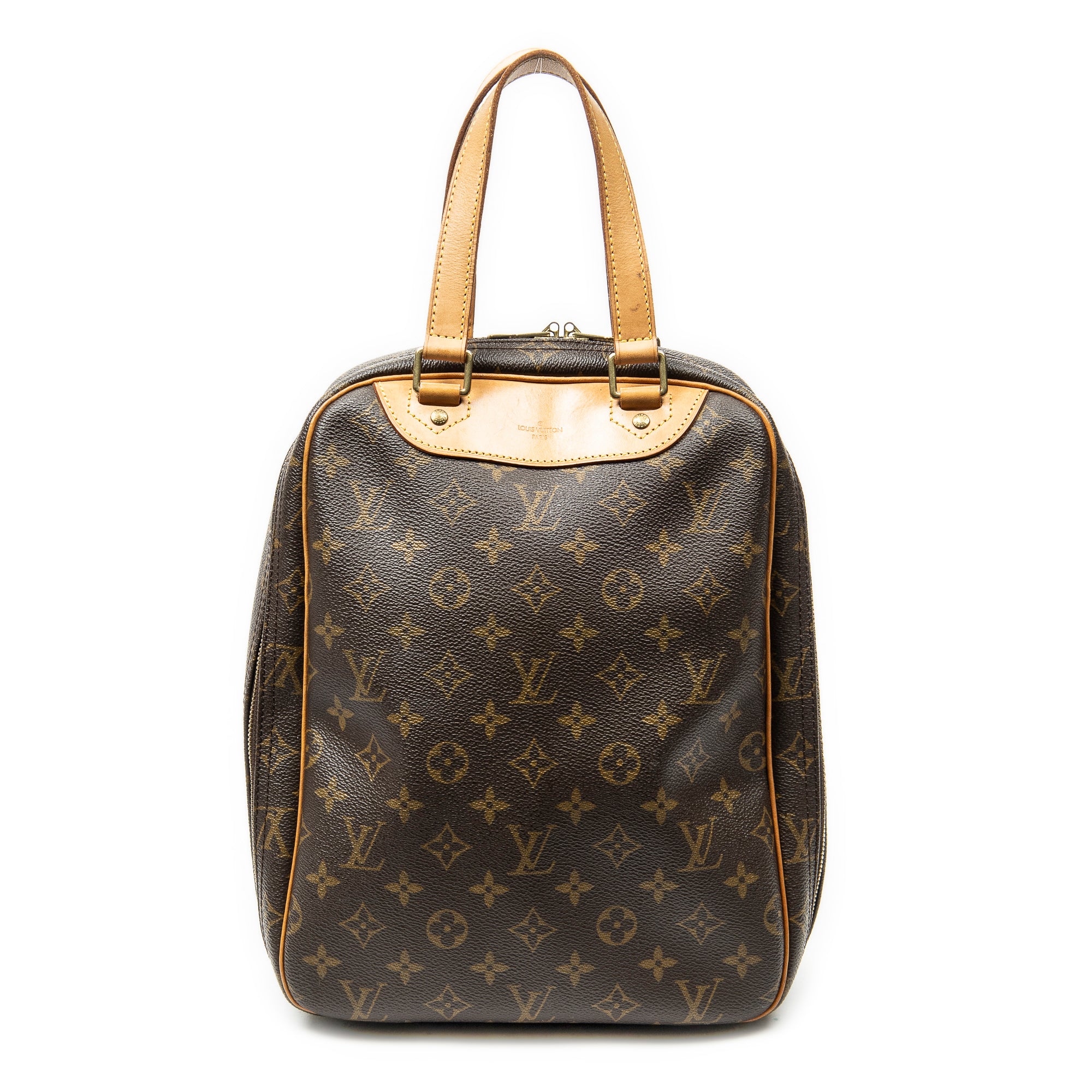 Handbag Excursion Brown Monogram Canvas