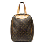 Handbag Excursion Brown Monogram Canvas