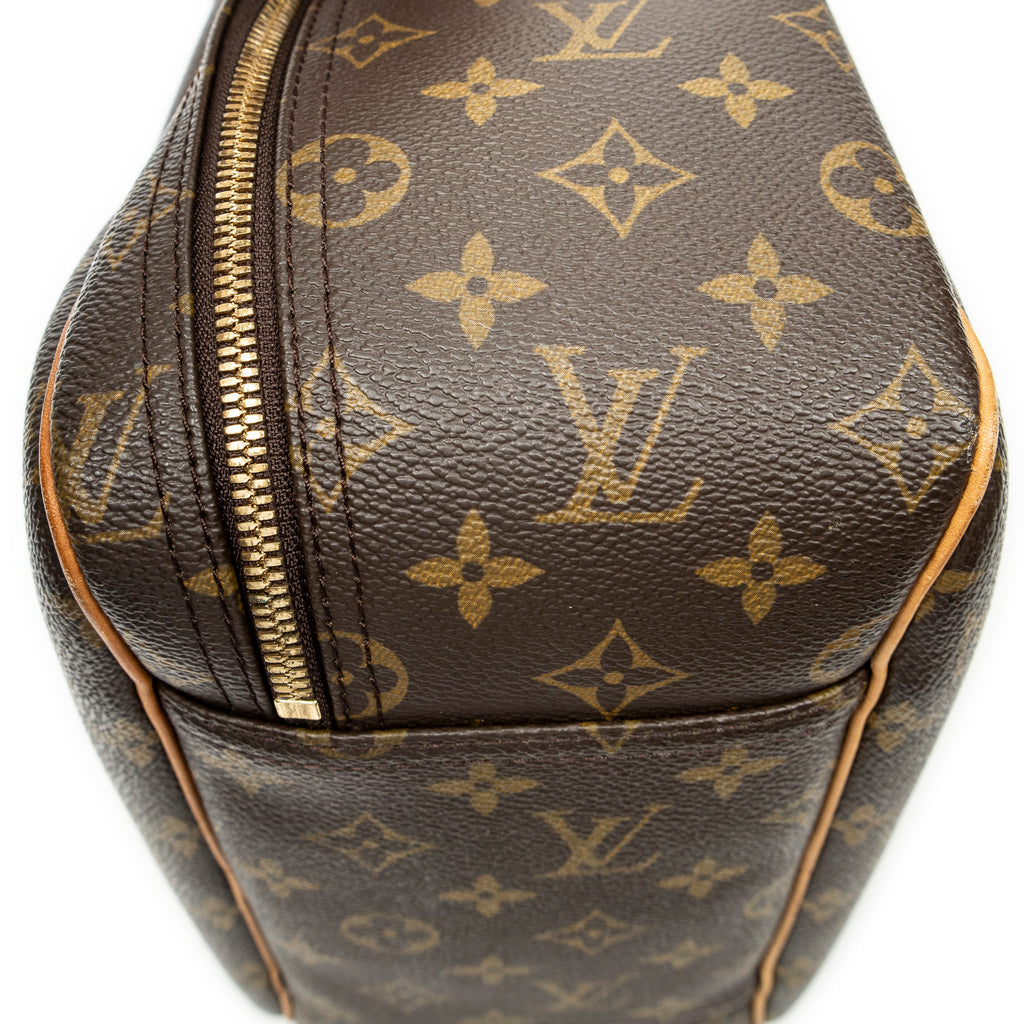 Handbag Excursion Brown Monogram Canvas