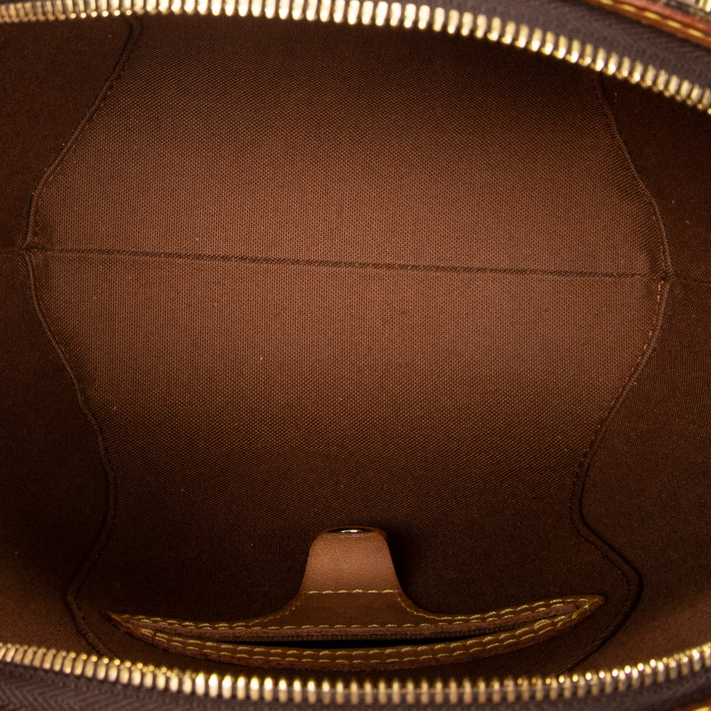 Handbag Ellipse PM Brown Monogram Canvas