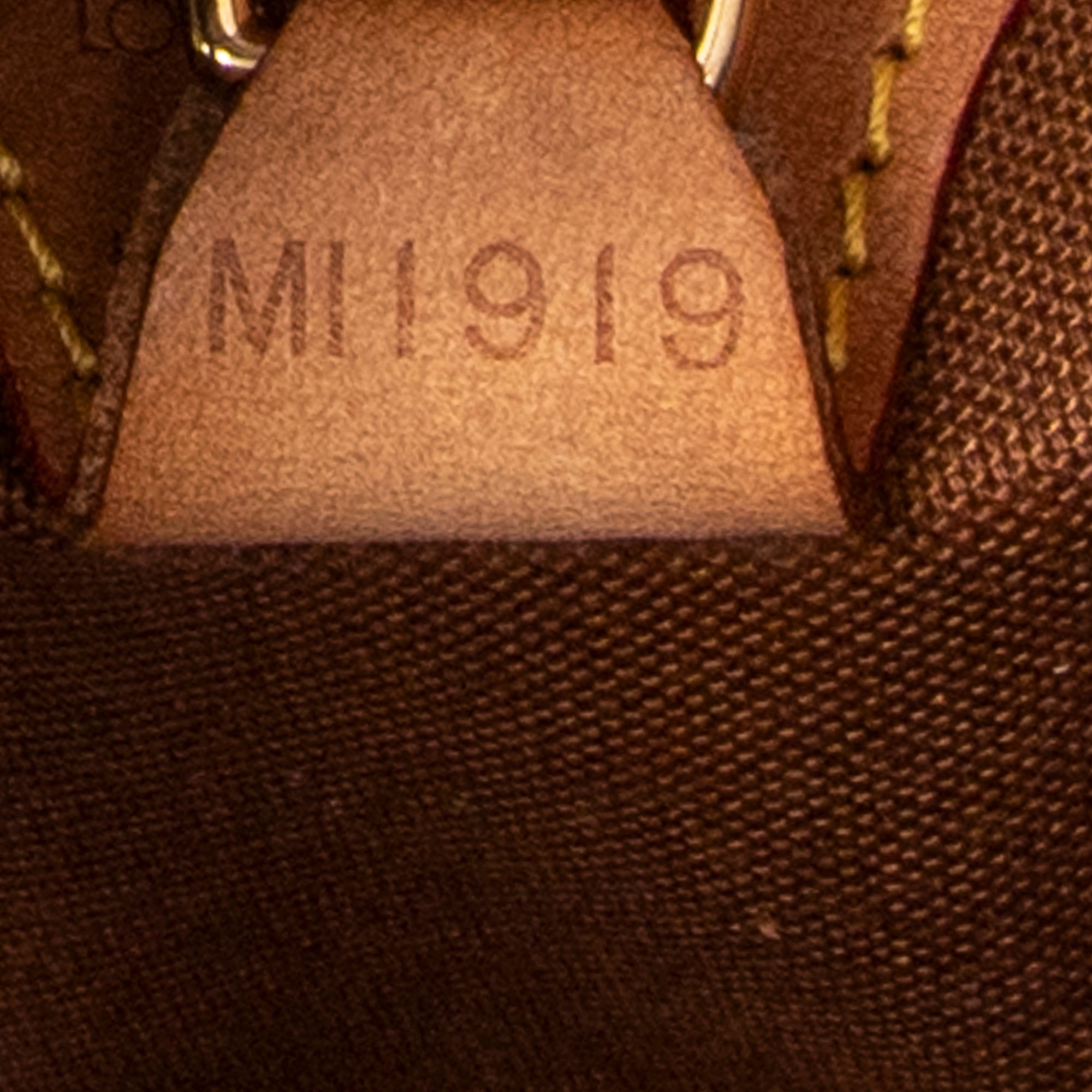 Handbag Ellipse PM Brown Monogram Canvas