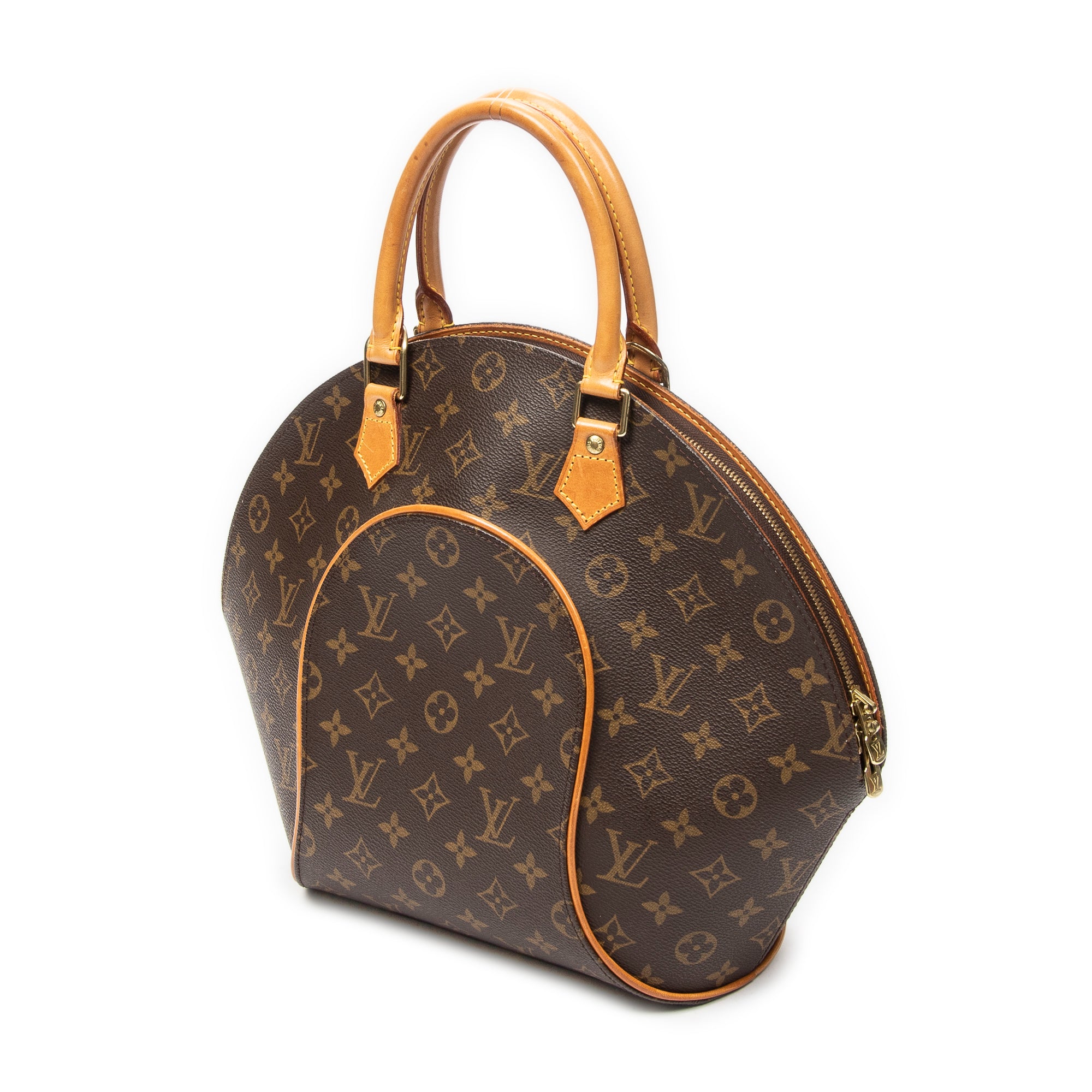 Handbag Ellipse MM Brown Monogram Canvas