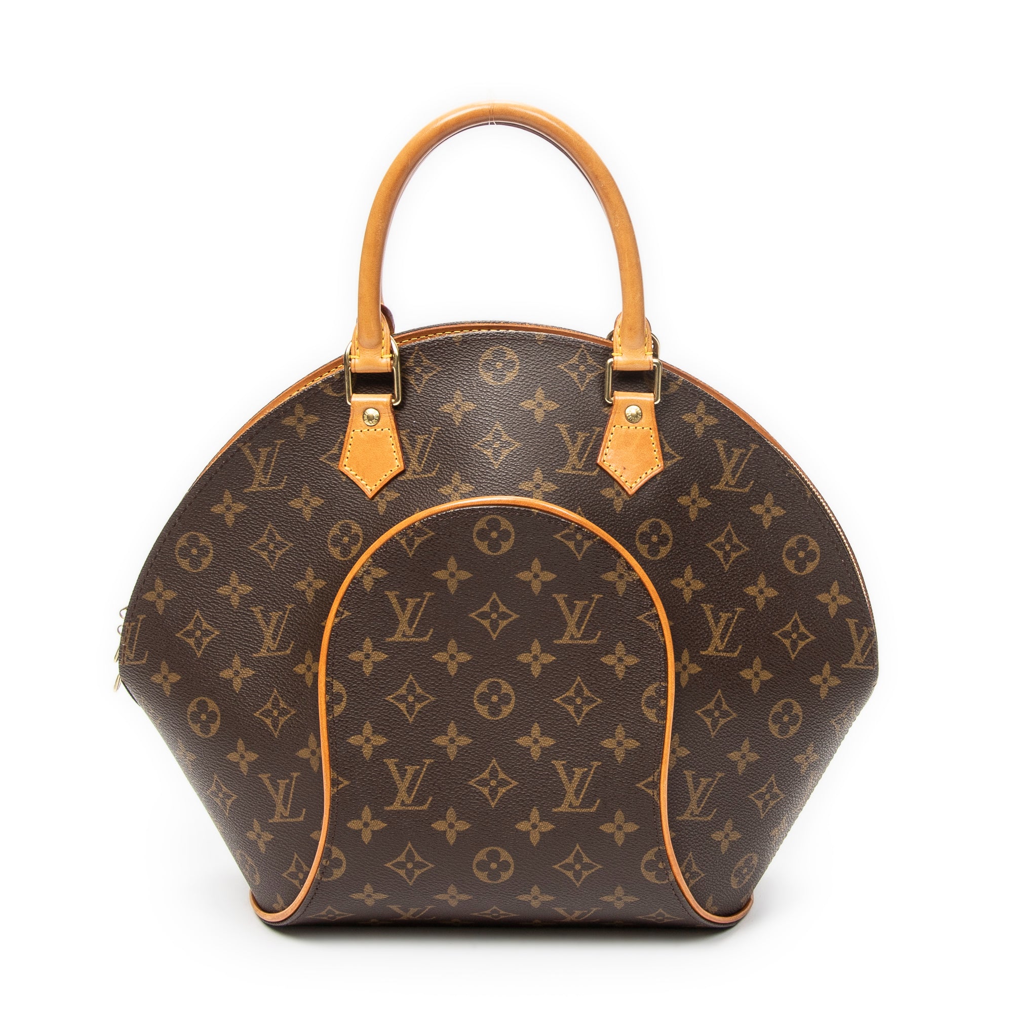 Handbag Ellipse MM Brown Monogram Canvas