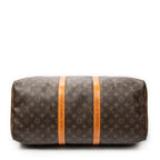 Travel Bag Keepall 50 Brown Monogram Canvas