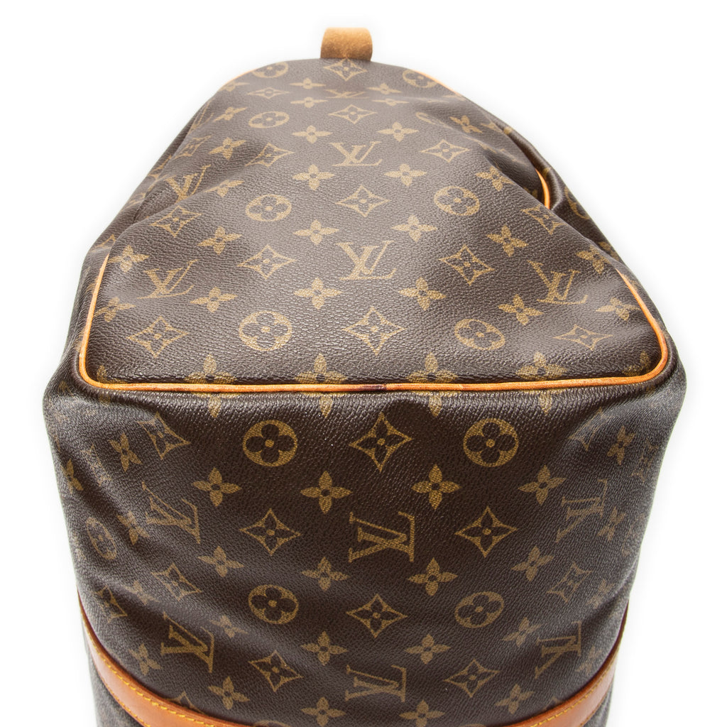 Travel Bag Keepall 50 Brown Monogram Canvas