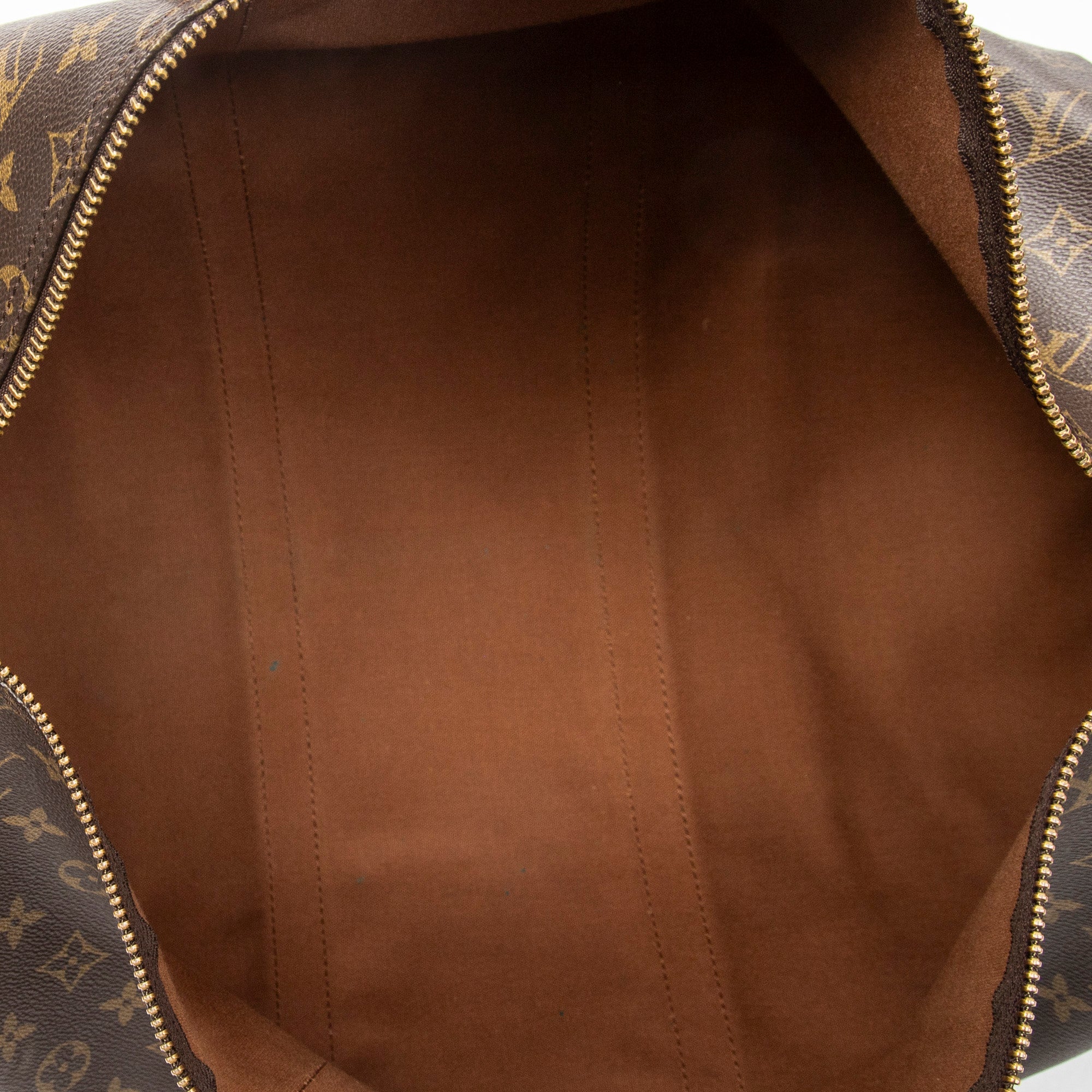 Travel Bag Keepall 50 Brown Monogram Canvas