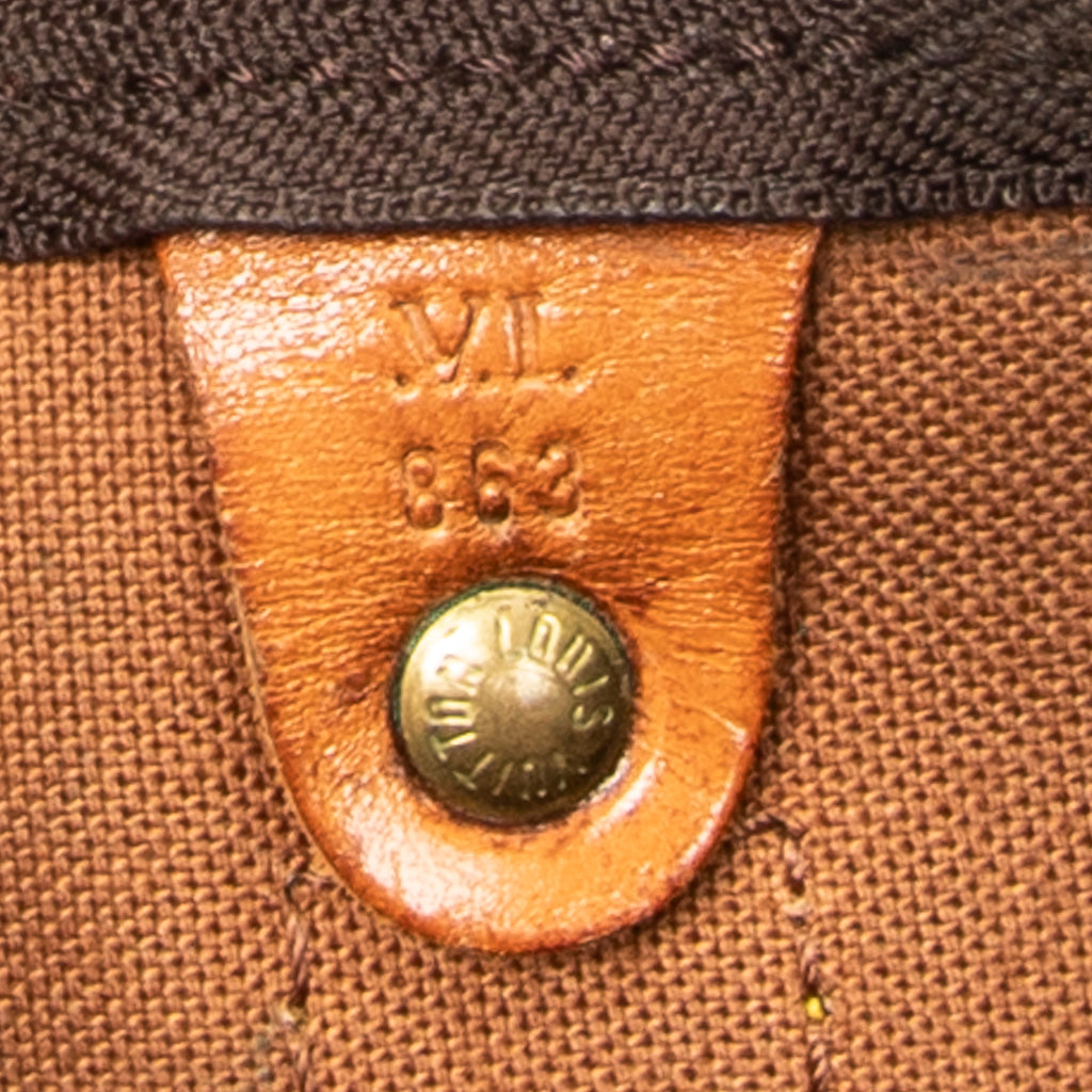 Travel Bag Keepall 50 Brown Monogram Canvas