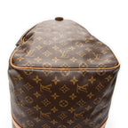 Travel Bag Keepall 55 Brown Monogram Canvas