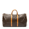 Travel Bag Keepall 60 Brown Monogram Canvas