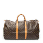 Travel Bag Keepall 60 Brown Monogram Canvas