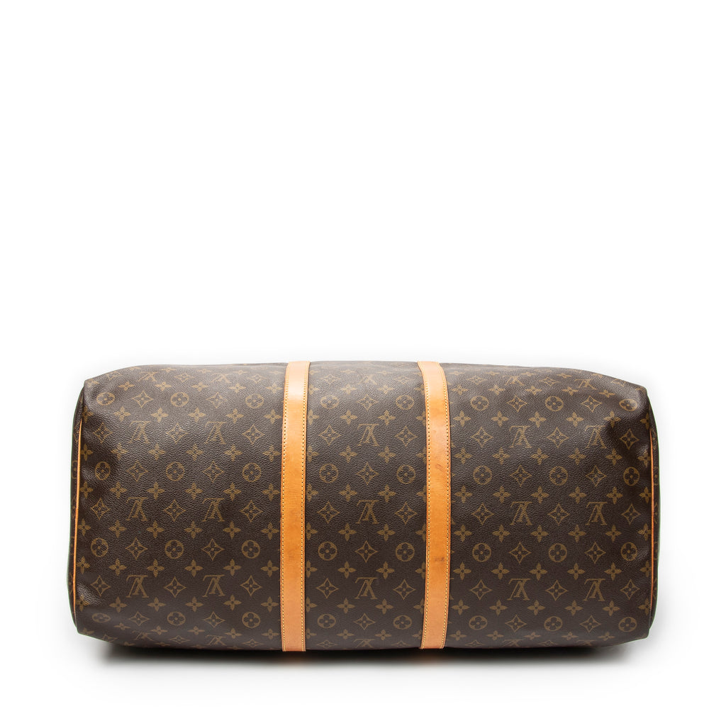 Travel Bag Keepall 60 Brown Monogram Canvas