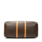 Travel Bag Keepall 60 Brown Monogram Canvas