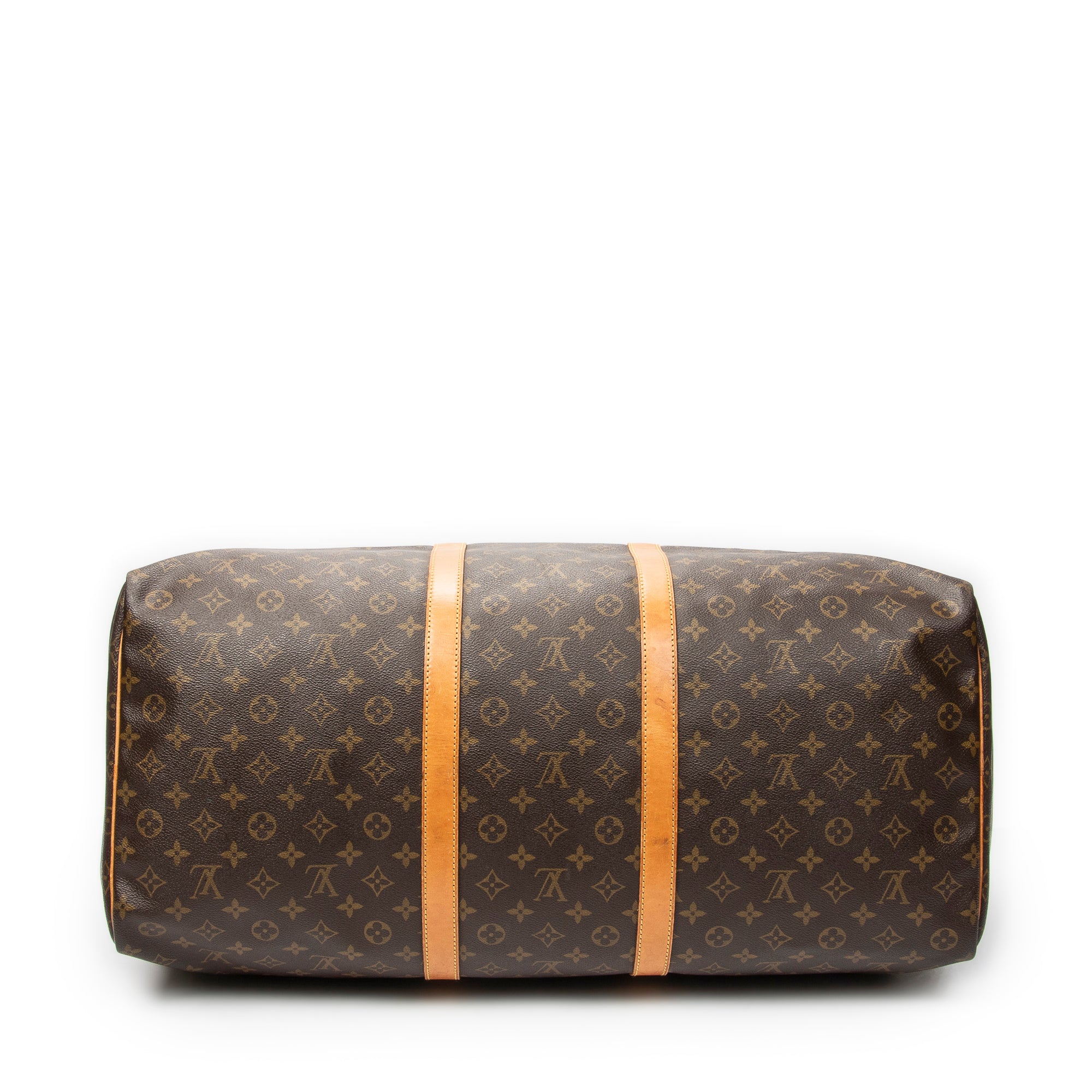 Travel Bag Keepall 60 Brown Monogram Canvas