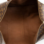 Travel Bag Keepall 60 Brown Monogram Canvas