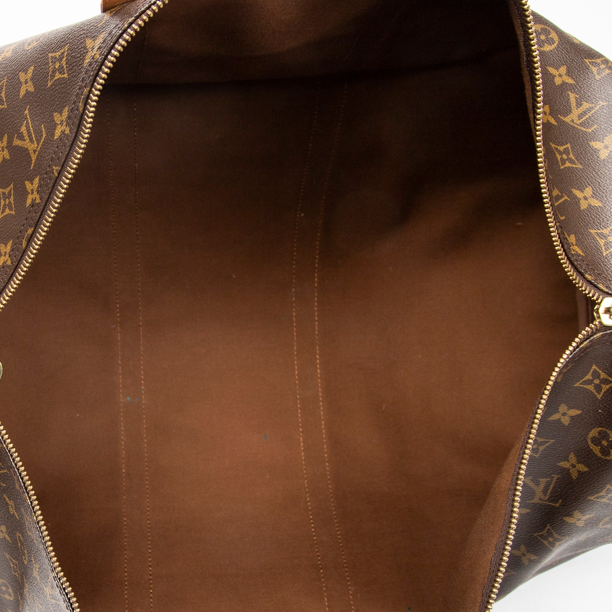 Travel Bag Keepall 60 Brown Monogram Canvas