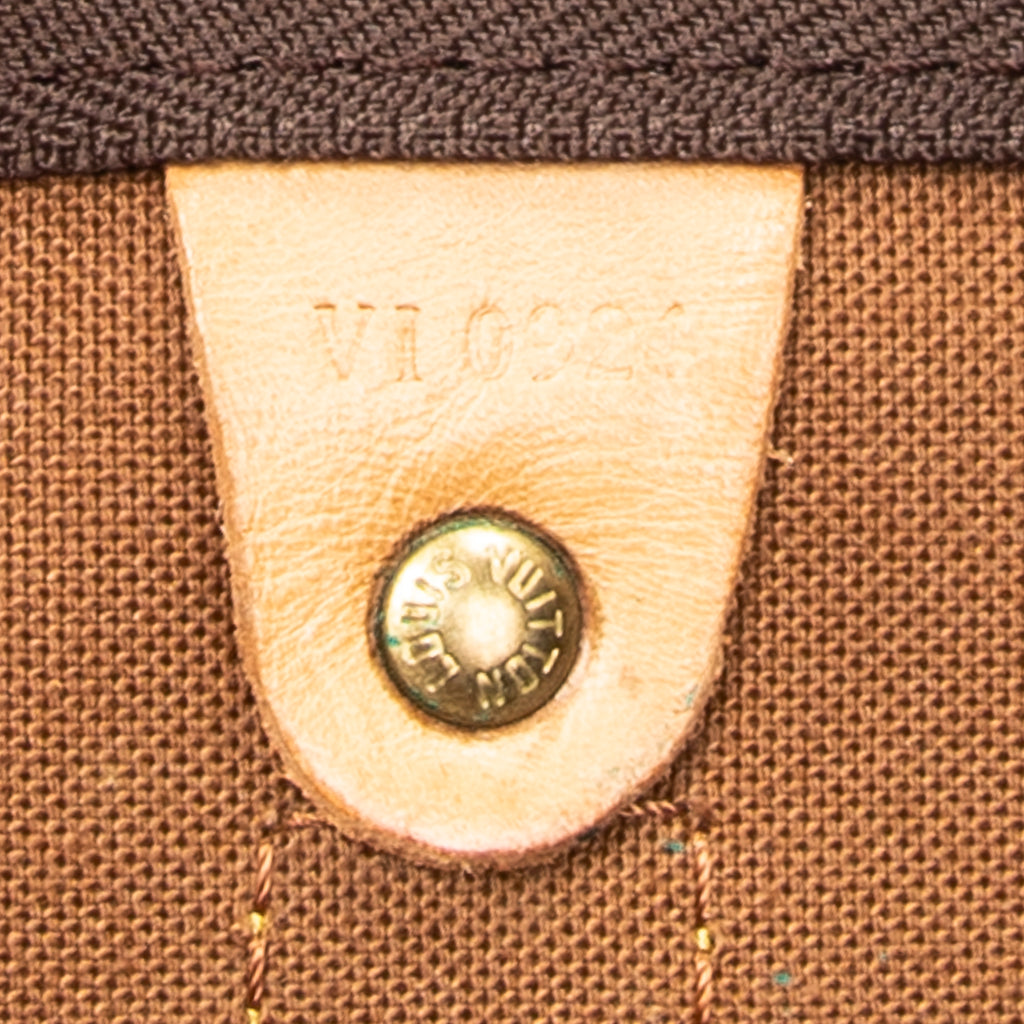 Travel Bag Keepall 60 Brown Monogram Canvas