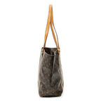 Shoulder Bag Sac Shopping PM Brown Monogram Canvas