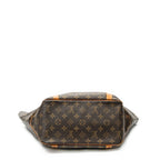 Shoulder Bag Sac Shopping PM Brown Monogram Canvas