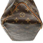 Shoulder Bag Sac Shopping PM Brown Monogram Canvas