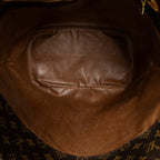 Shoulder Bag Sac Shopping PM Brown Monogram Canvas