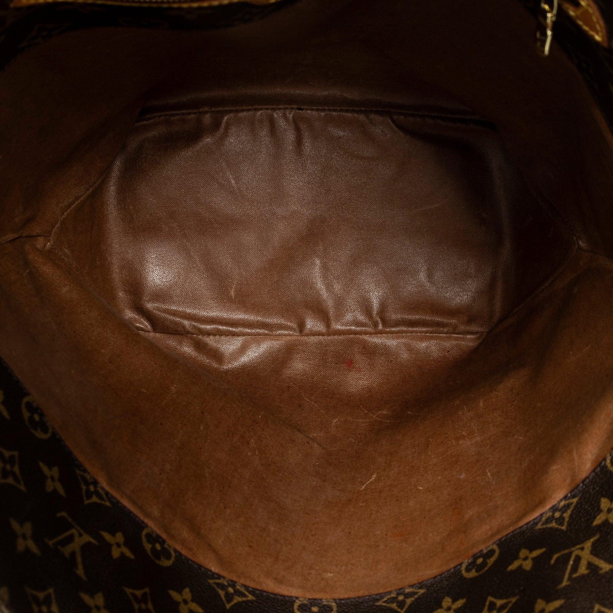 Shoulder Bag Sac Shopping PM Brown Monogram Canvas