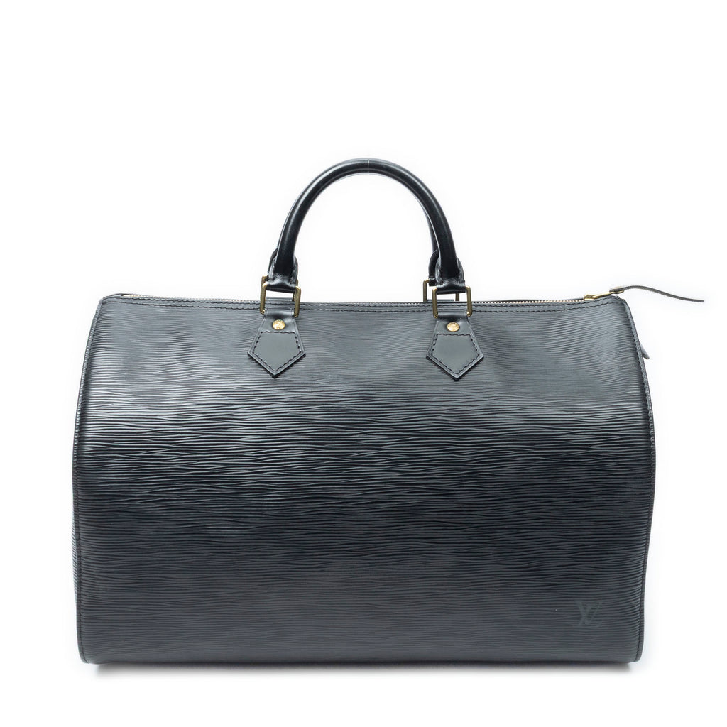 Handbag Speedy 40 Black Epi