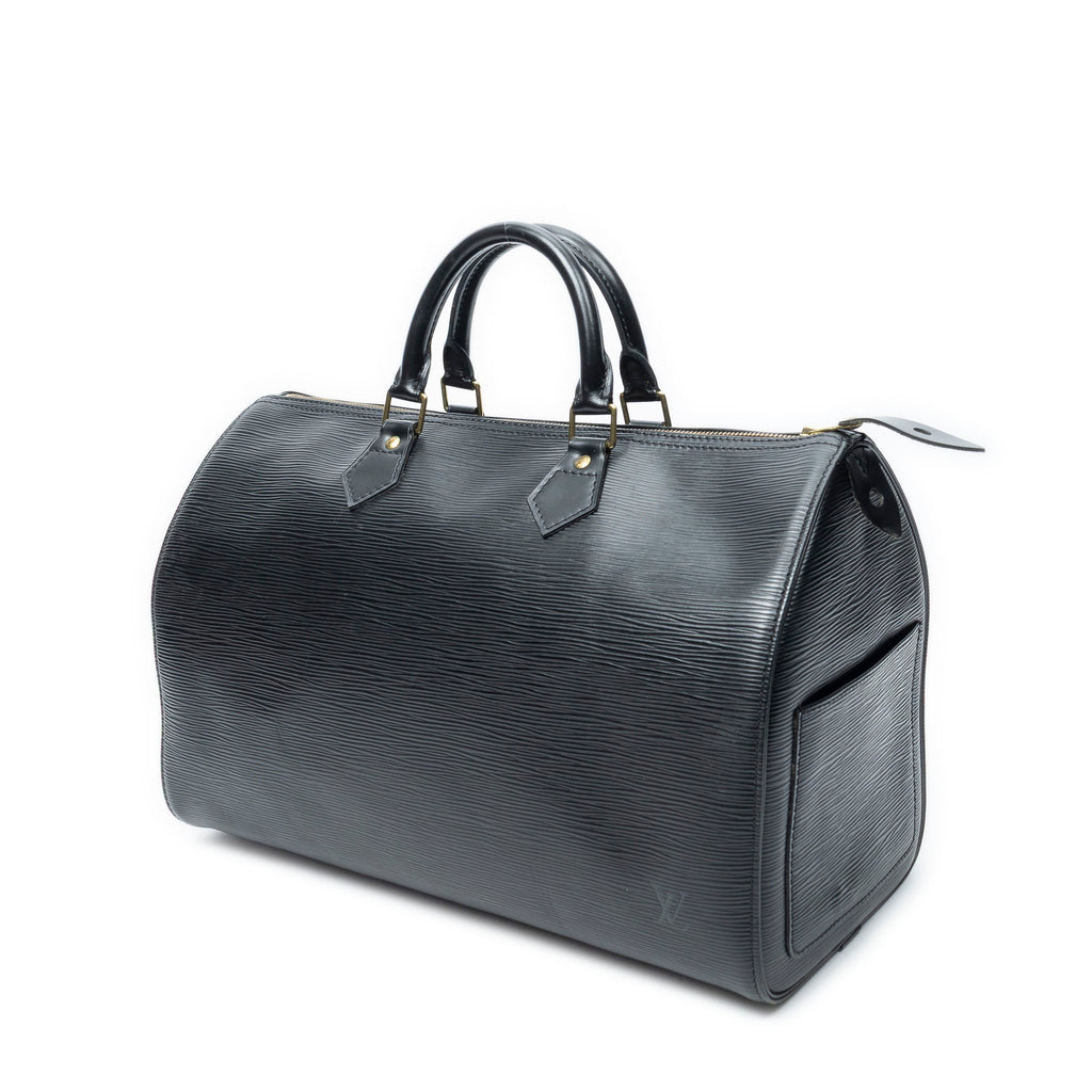 Handbag Speedy 40 Black Epi