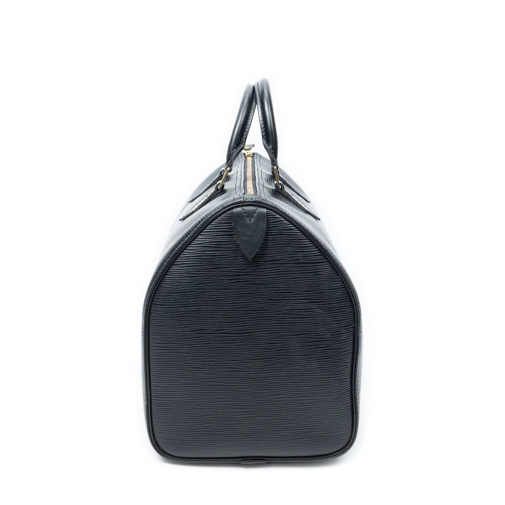 Handbag Speedy 40 Black Epi