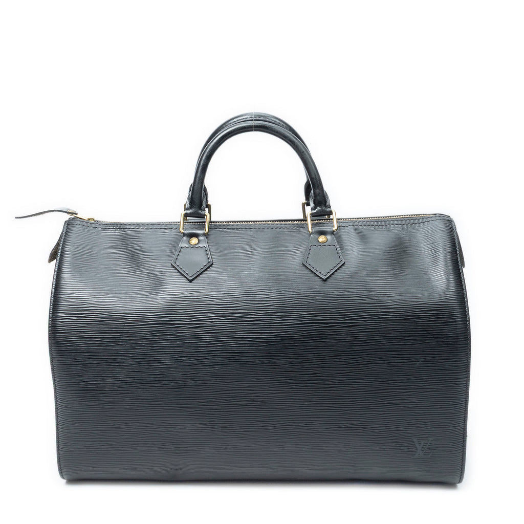 Handbag Speedy 40 Black Epi