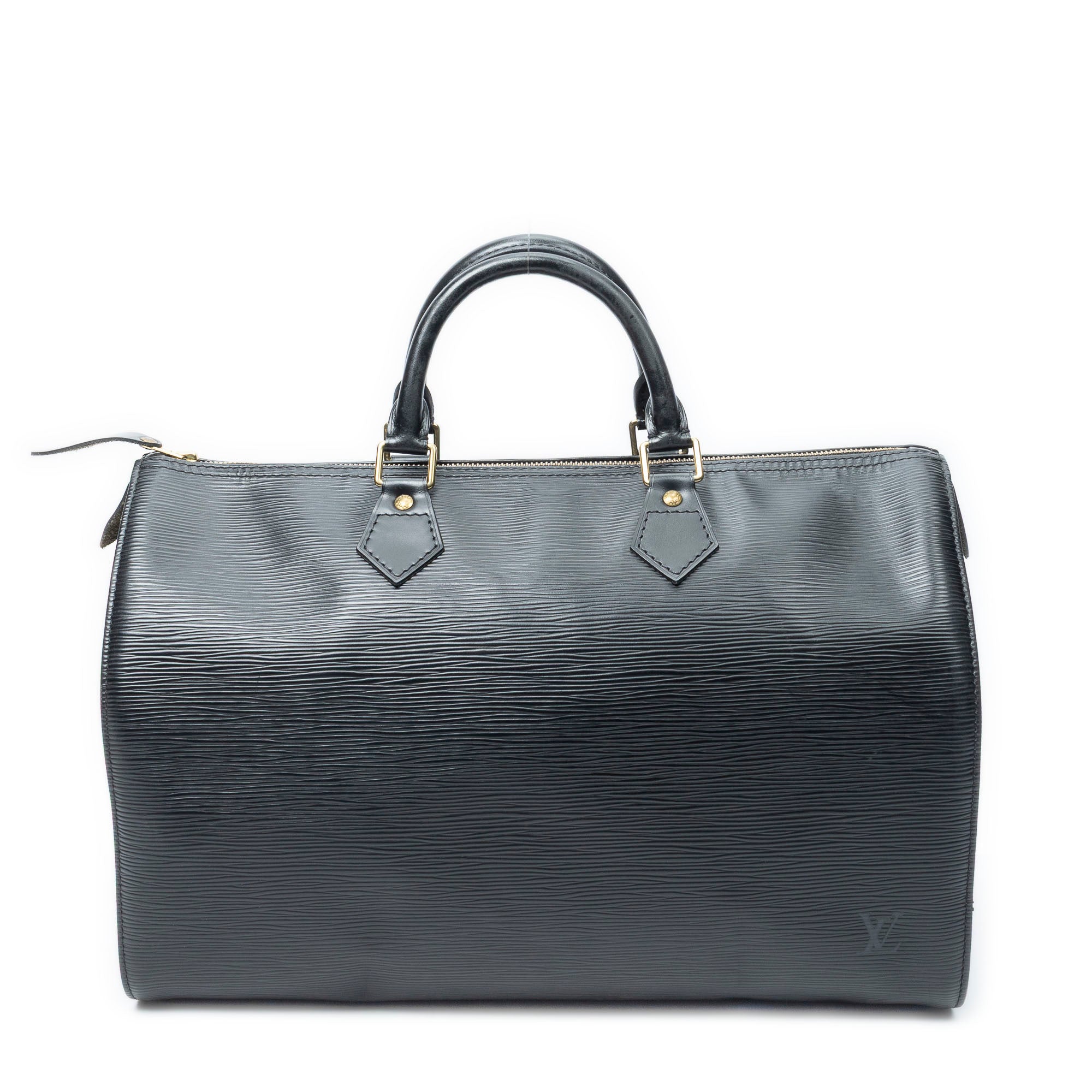 Handbag Speedy 40 Black Epi